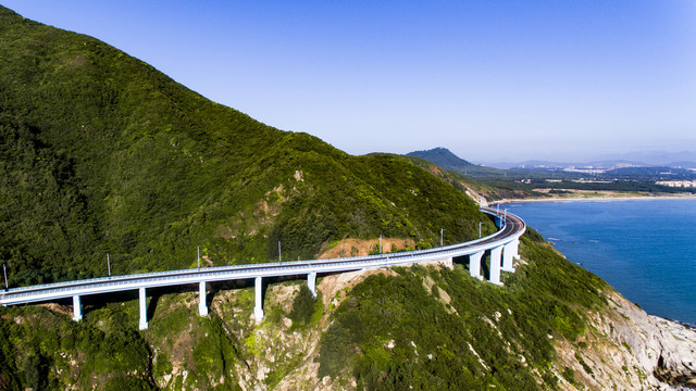 福建漳州东山岛苏峰山环岛公路