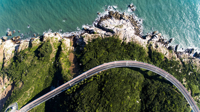 福建漳州东山岛苏峰山环岛公路
