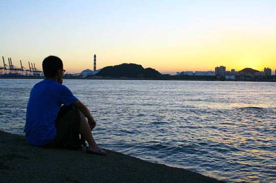 鼓浪屿黄昏