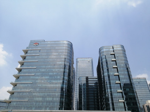深圳金融中心的高楼大厦