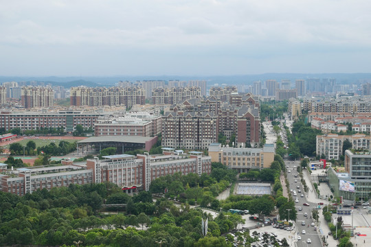 绵阳全景