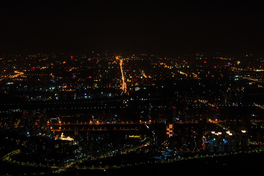 定都阁北京夜景