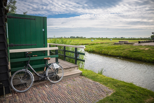 荷兰阿姆斯特丹风车村