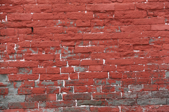古代红砖墙