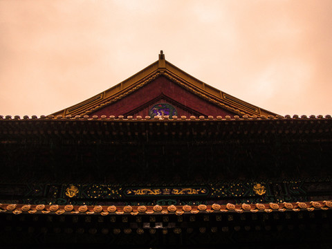 寺庙一角