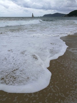 海边的泡沫