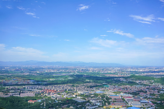 北京城市全景