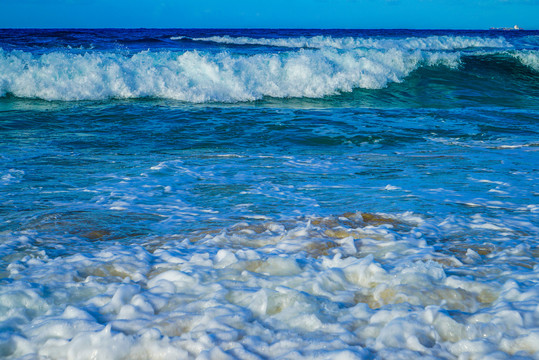 海水浪花