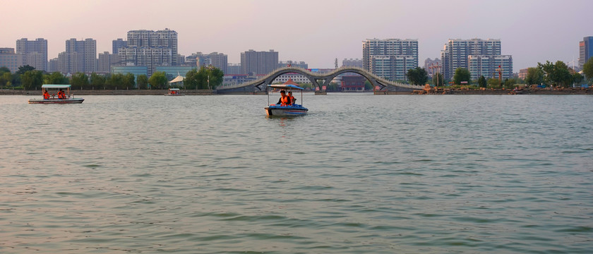 东昌湖风光