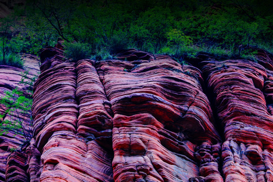 红石英岩
