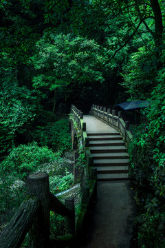 青城后山双石桥