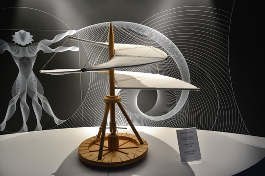 达芬奇飞行器模型