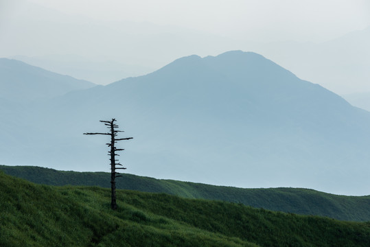 江西萍乡武功山景区自然风光