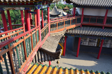 古建筑连廊