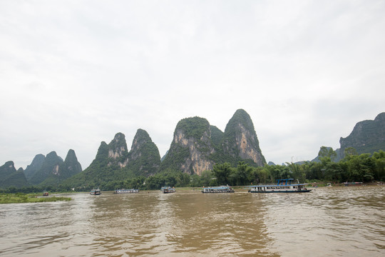 桂林大漓江景区风光