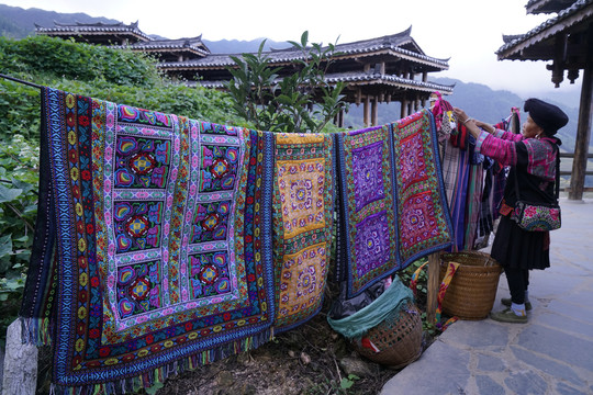 瑶族地毯