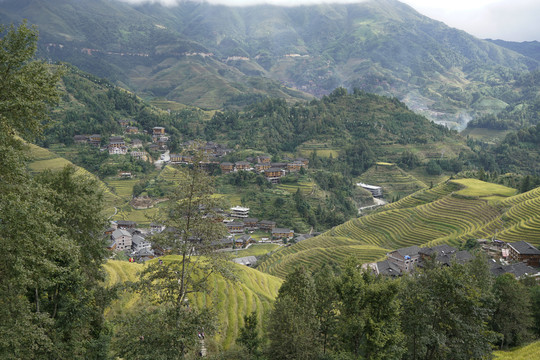 山村炊烟