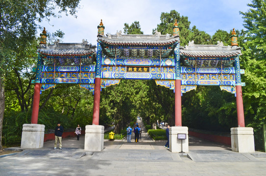 北京植物园十方普觉寺