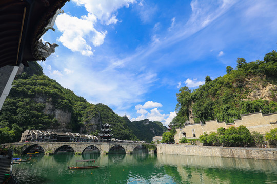 镇远古城青山绿水