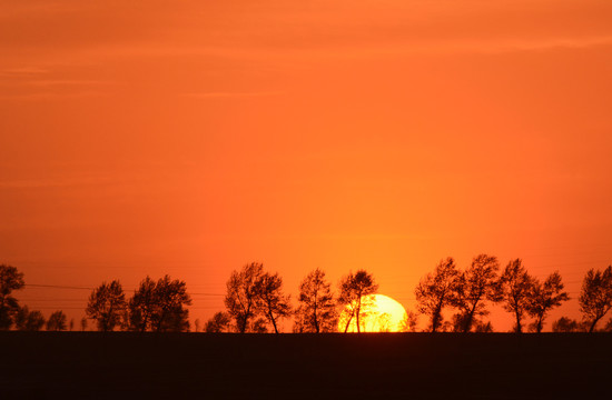 夕阳晚霞