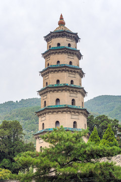 晋祠奉圣寺舍利生生塔