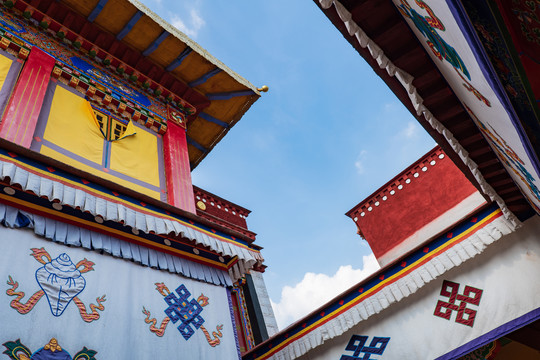 藏式建筑藏族民居
