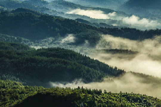 云海远山