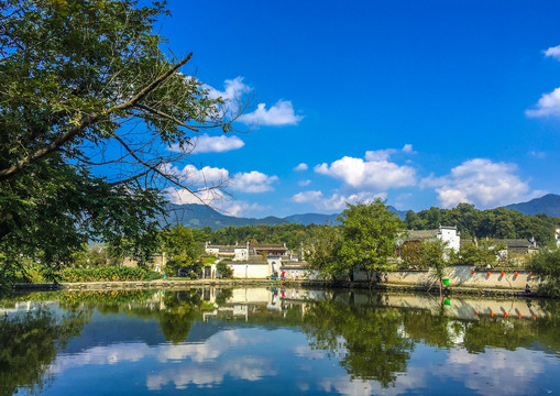 宏村风光