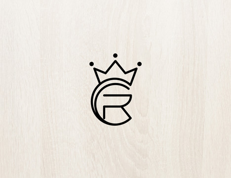 logo标志商标字体设计皇冠