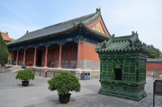 北京历代帝王庙侧写