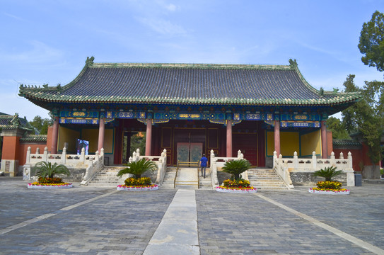 北京帝王庙特写