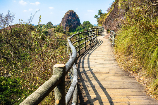 龙虎山高空栈道