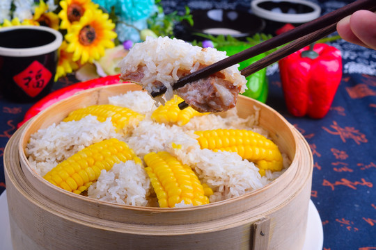 糯米蒸排骨