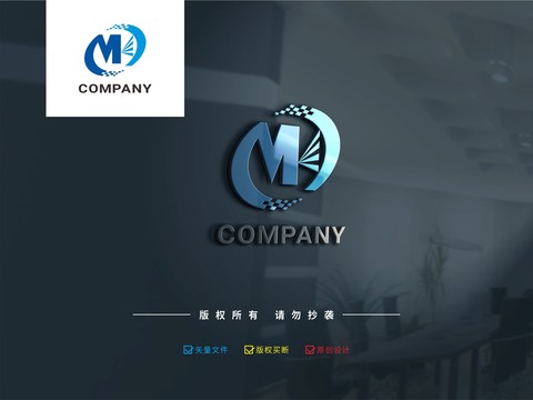 MK字母科技LOGO