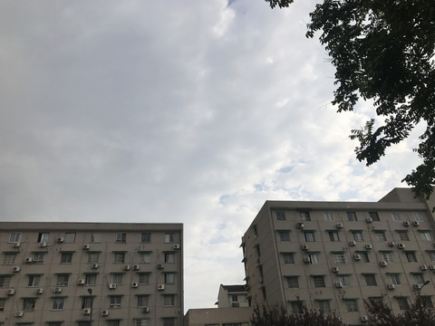 傍晚建筑物