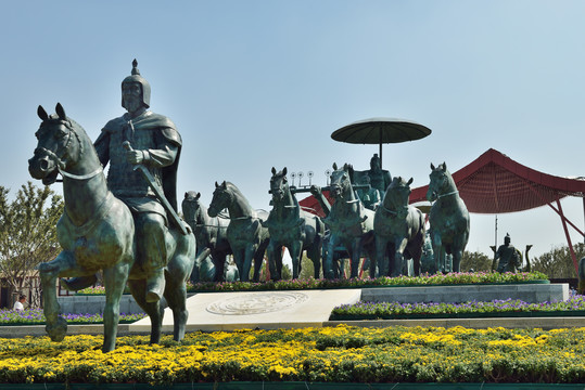 荆州园博园雕塑
