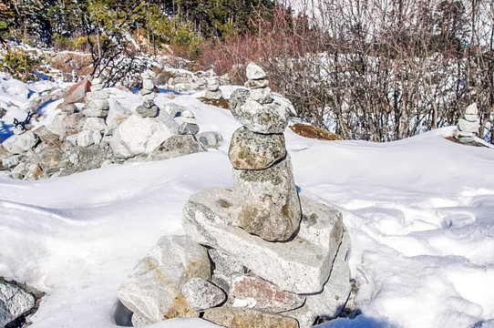 雪地尼玛石