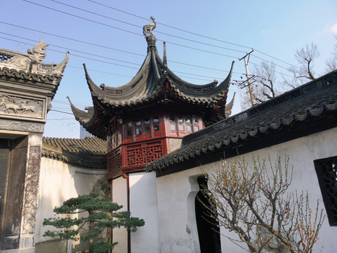 上海城隍庙园林建筑