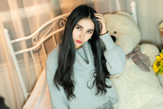 美女人像