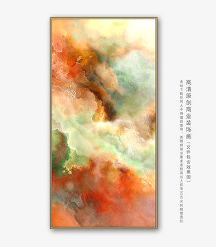 抽象油画