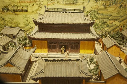 江南古建筑模型