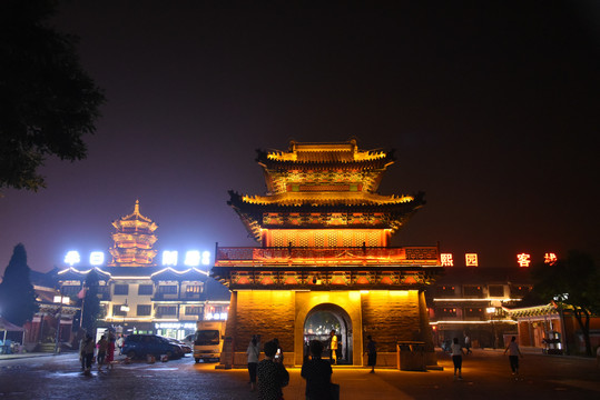 滦州古城夜景