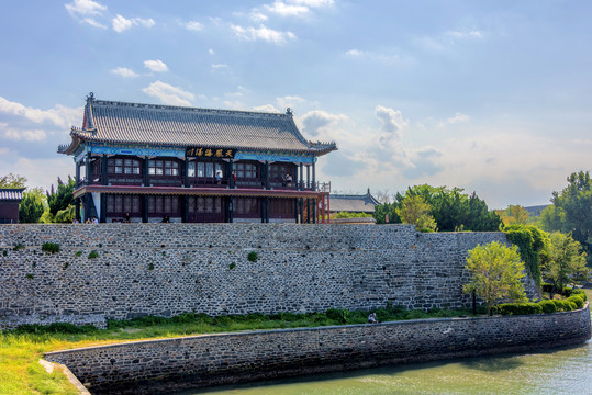 中国山东烟台蓬莱阁风景区太平楼