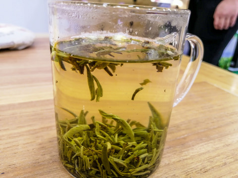 茉莉花茶茶汤