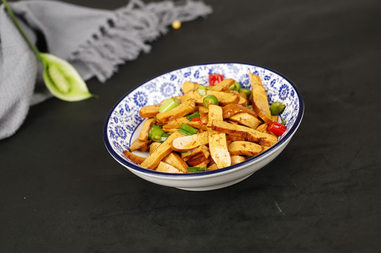 小炒香干