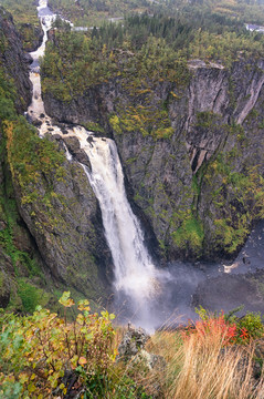 挪威沃尔令斯大瀑布