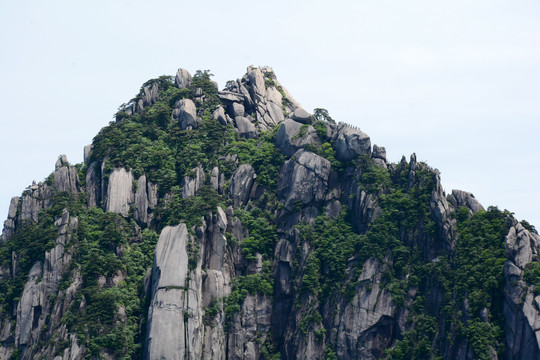 黄山天都峰顶