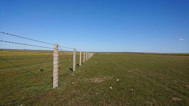 呼伦贝尔中俄边境草原