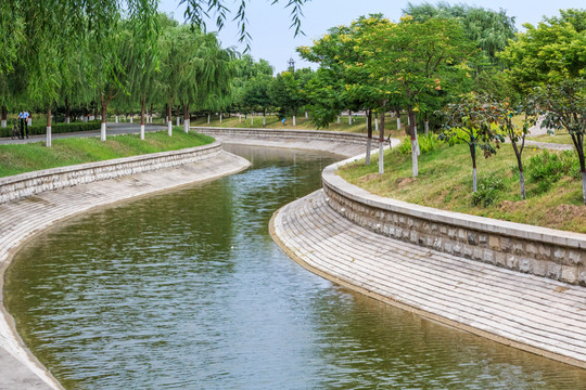 平遥古城护城河