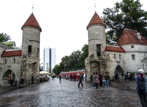 爱沙尼亚塔林老城大门